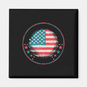Aimant Pour Trump 2024, Drapeau américain1