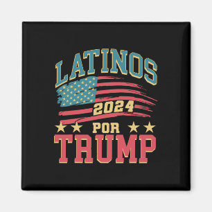 Aimant Pour Trump 2024 Élection Président Hispanique Lati