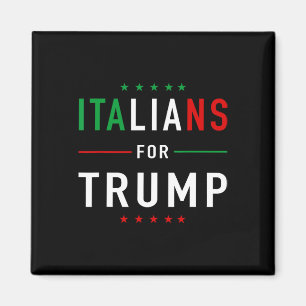 Aimant Pour Trump Tee Pro Trump Italiano