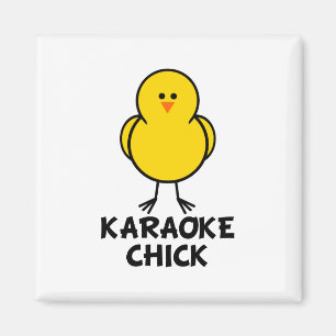 Aimant Poussin de karaoke