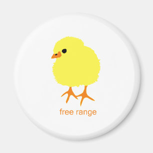 Aimant Poussin libre de gamme