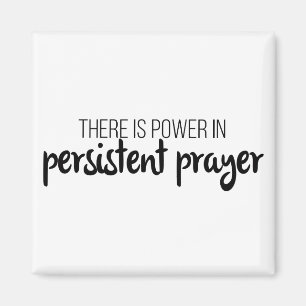 Aimant Power in Persistent Prayer Gospel Graphics Jesus
