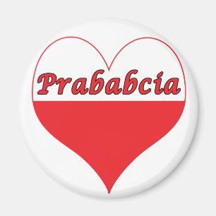 Aimant Prababcia Coeur polonais