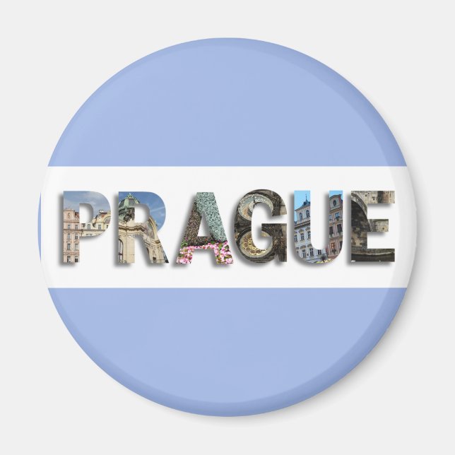 Aimant Prague République Tchèque (Devant)