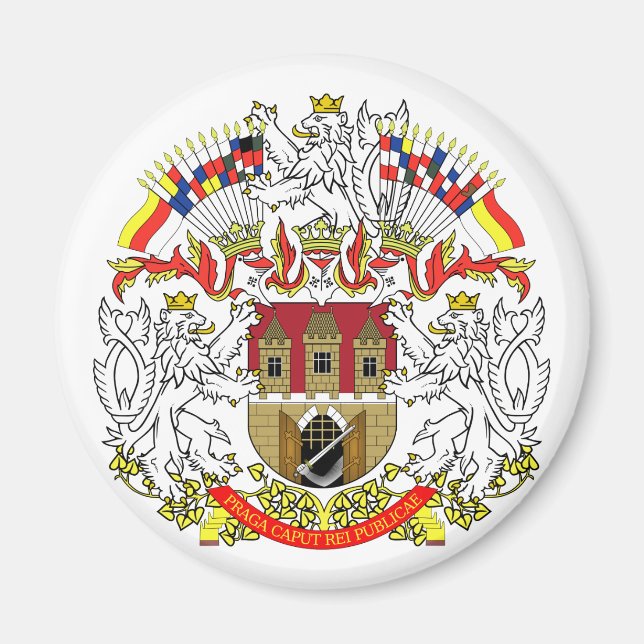 Aimant Praha, tchèque (Devant)