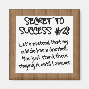 Aimant Pratiquer une étiquette de bureau appropriée