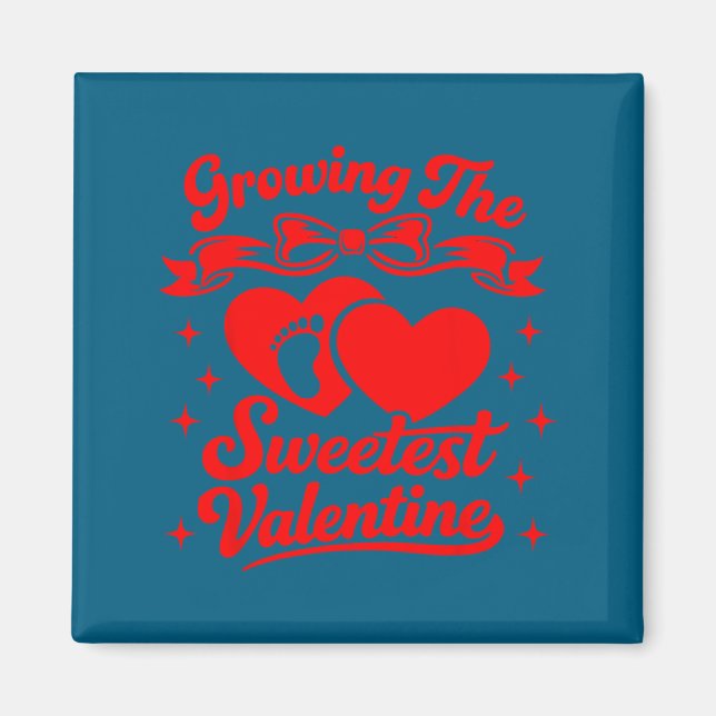 Aimant Pregnancy Announcement Growing The Sweetest Valent (Devant)