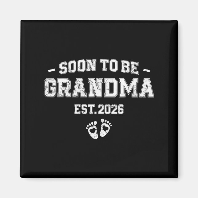 Aimant Pregnancy Announcement Soon To Be Grandma 2026  (Devant)