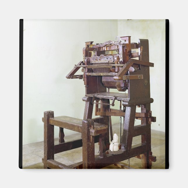 Aimant Premier métier à tisser, 1750 (Devant)