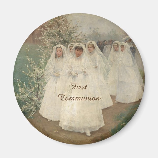Aimant Première communion (Devant)