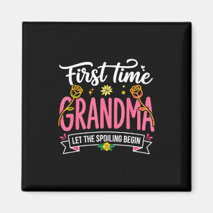 Aimant Première fois grand-mère laisse commencer la gâtif