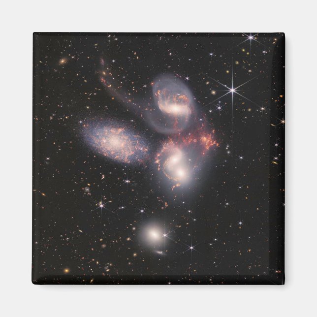 Aimant Premières images de James Webb - Stephan's Quintet (Devant)