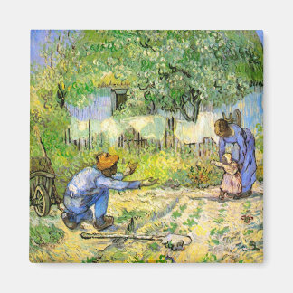 Aimant Premiers pas (après Millet) Van Gogh Fine Art