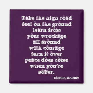 Aimant Prenez la route haute