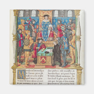 Aimant Présentation des mémoires à Louis XI