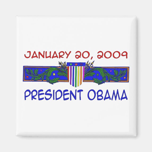 Aimant Président Obama (Devant)