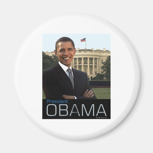 Aimant Président Obama (Devant)