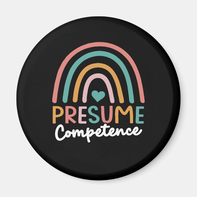Aimant Présommer la compétence (Devant)