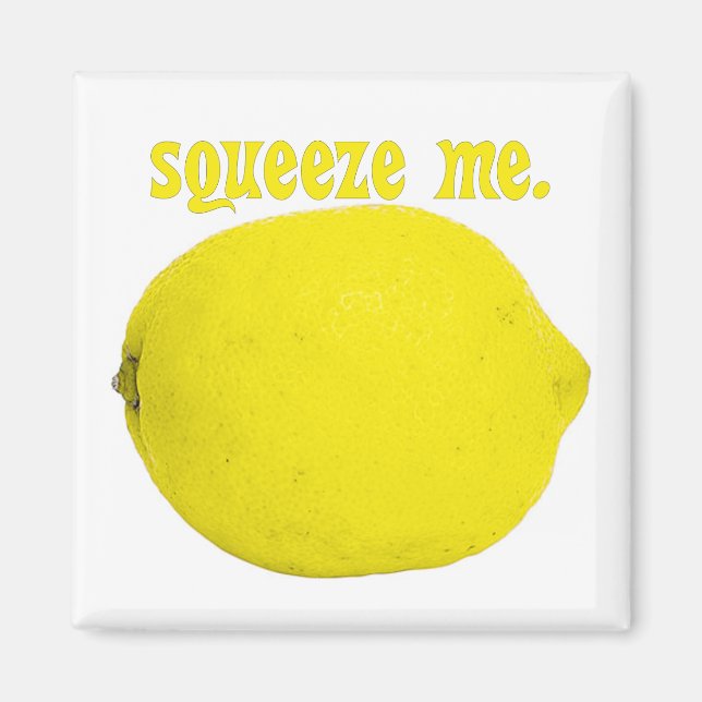 Aimant pression de citron (Devant)