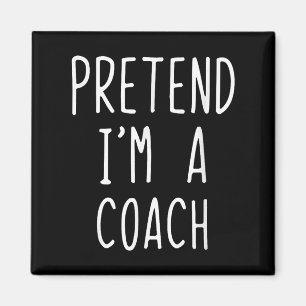 Aimant Prétendre que je suis un costume d'entraîneur Hall