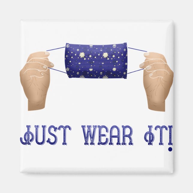 Aimant Prévention Covid19 ! (Devant)