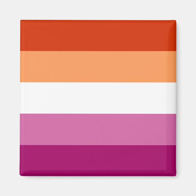 Aimant Pride lesbienne (Devant)