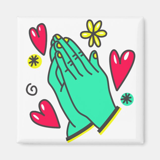 AIMANT PRIER LES MAINS (Devant)