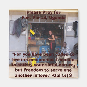 Aimant Priez svp pour Fort Portal, Ugand…