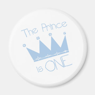 Aimant Prince Crown 1er anniversaire