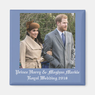 Aimant Prince Harry & Meghan Markle Mariage royal 2018