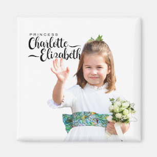 Aimant Princess Charlotte Elizabeth 6e Anniversaire Magne