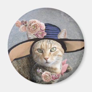 AIMANT PRINCESS TATUS /ELEGANT CAT, GRAND DIVA CASQUETTE 