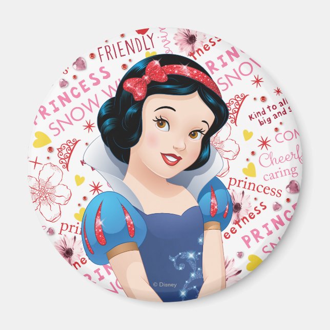 Aimant Princesse Blanche Neige (Devant)