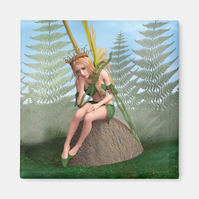 Aimant Princesse de la forêt, Papillon Fée (Devant)