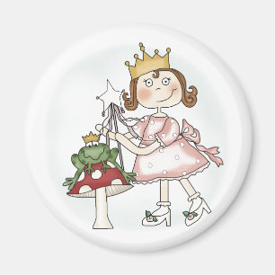 Aimant Princesse de la grenouille