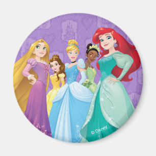 Aimant Princesse Disney   L'Intrépide est la force
