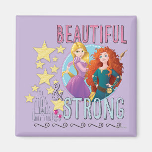 Aimant Princesse Disney Rapunzel et Merida