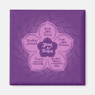 Aimant Principes de Reiki - Les préceptes de Reiki dans L