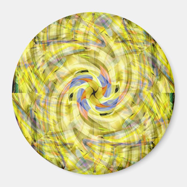 Aimant Printemps ensoleillé....... (Devant)