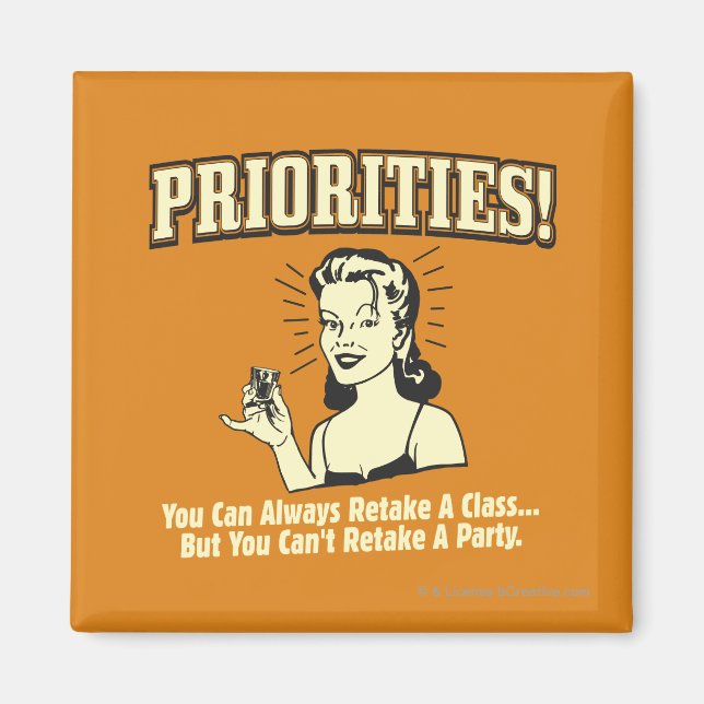 Aimant Priorités : Vous pouvez toujours réintégrer une cl (Devant)