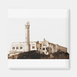 Aimant Prison d'Alcatraz (Sepia Tones)