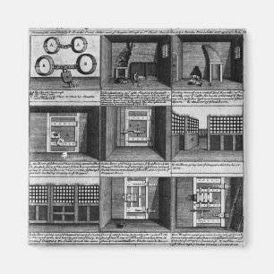 Aimant Prison de Newgate de forme de l'évasion du berger