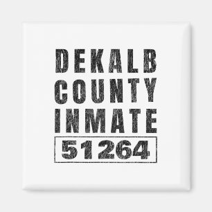 Aimant Prison Détenu Costume Halloween Dekalb Comté Geor