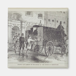 Aimant Prisonniers de prise de Van de prison à la Chambr