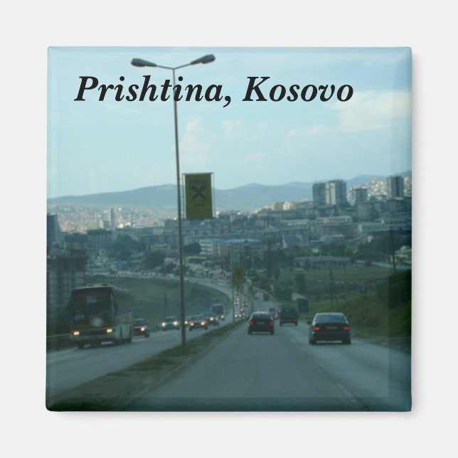 Aimant Pristina, Kosovo (Devant)