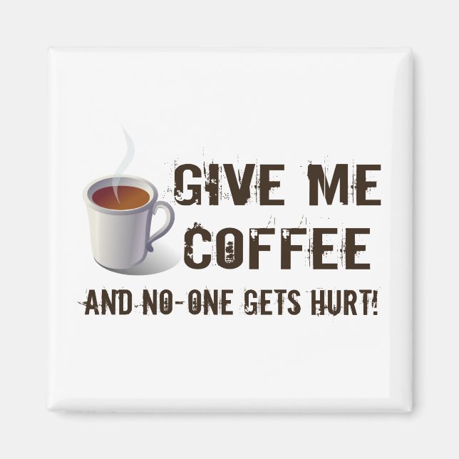 Aimant Privation de Caffein (Devant)