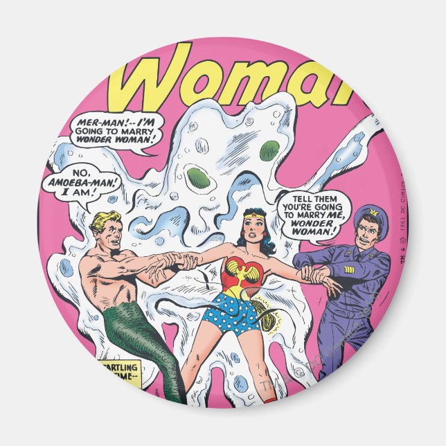 Aimant Prix de bataille Wonder Woman (Devant)