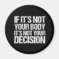 Pro Choice Pas Votre Corps Pas Votre Décision