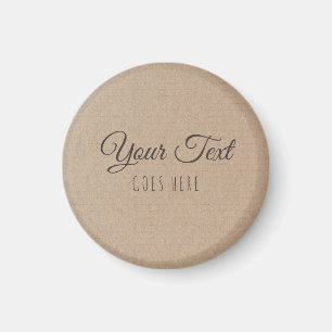 Aimant Produit artisanal Vintage papier Kraft tendance si