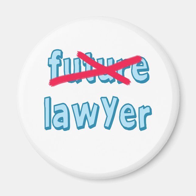 Aimant Produits d'études d'avocat (Devant)